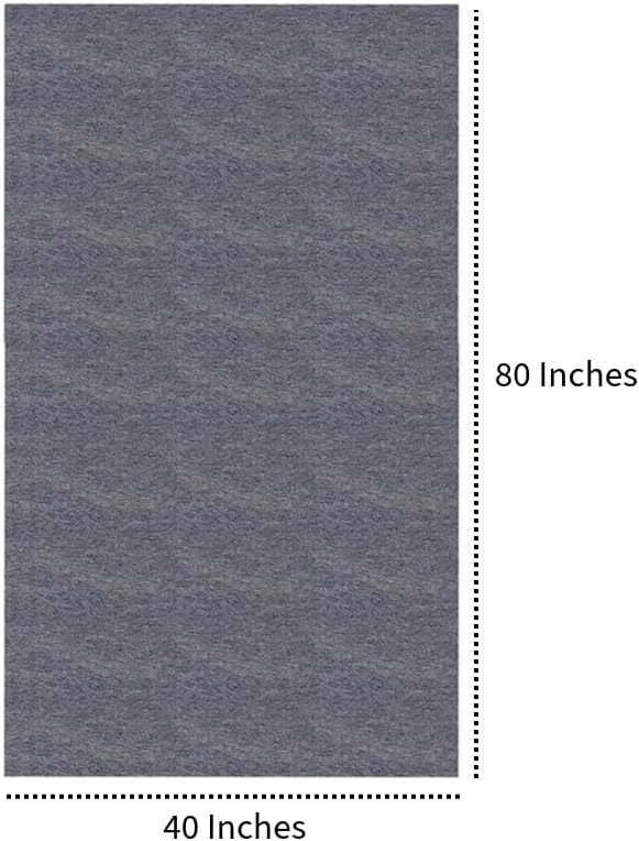 Vakly Emergency Throw Blanket 80 x 40 in (2 Pack) – Disposable Fleece Survival Blanket for Travel Camping Car Emergency Kit Outdoor Use &amp Homeless Shelters Gray