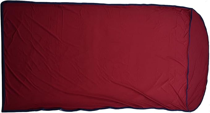 Sleeping Bag Liner Ultralight Polyester 200x80cm Compact Storage Bag - Multifunctional Elastic Design Breathable and Skin Friendly Ideal for Cold Weather Camping