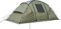 S'More Glamping Tent with Porch 2/3/4/5/6 Person Durable Weatherproof Camping Tent Large Family Tent with Room Divider Easy Setup Tent with Screen Room