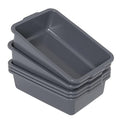 8 L Plastic Bus Tub Small Commercial Bus Box 5 Packs