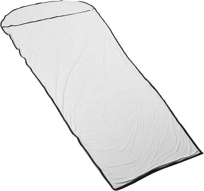 Sleeping Bag Liner Ultralight Polyester 200x80cm Compact Storage Bag - Multifunctional Elastic Design Breathable and Skin Friendly Ideal for Cold Weather Camping