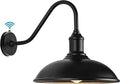 11 Inch Outdoor Barn Gooseneck Lights from Dusk to Dawn Waterproof and Rust Resistant Classic Farmhouse Barn Lights Gooseneck Lights for Garage Patio and Porch