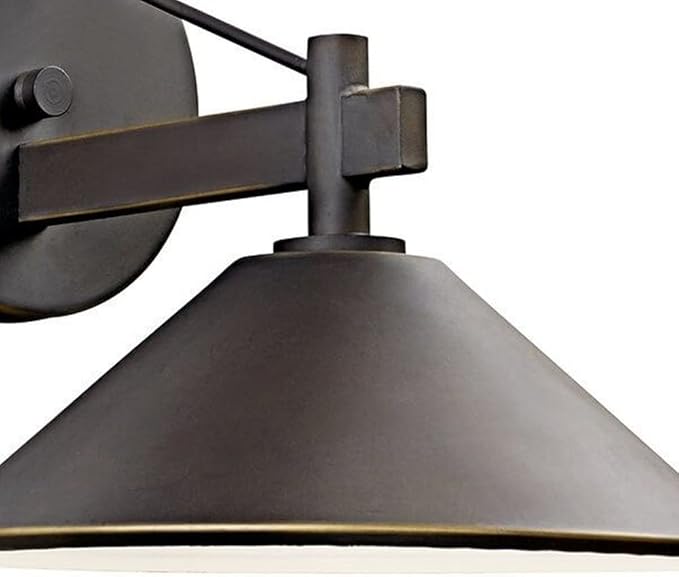 Kichler Ripley 7.5 1 Light Outdoor Wall Light in Olde Bronze®