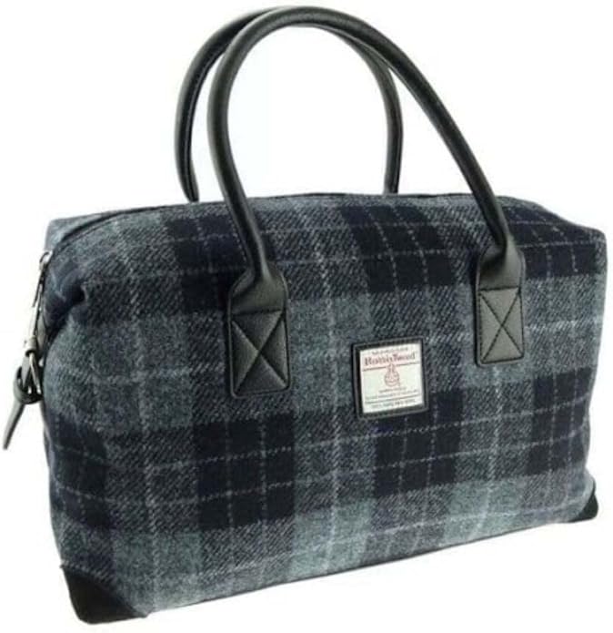 Glen Appin Esk Harris Tweed Travel Overnight Bag LB1006