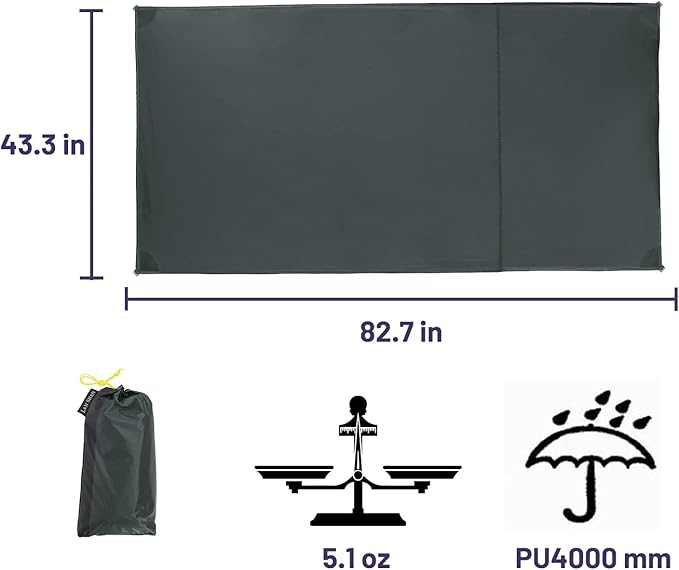 LANSHAN Ultralight Tent 3-Season Backpacking Tent for 1-Person or 2-Person Camping Trekking Kayaking Climbing Hiking