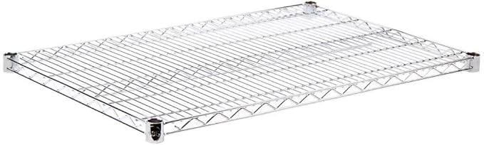 Commercial Chrome Wire Shelving Wall Shelf 18 x 60 - NSF