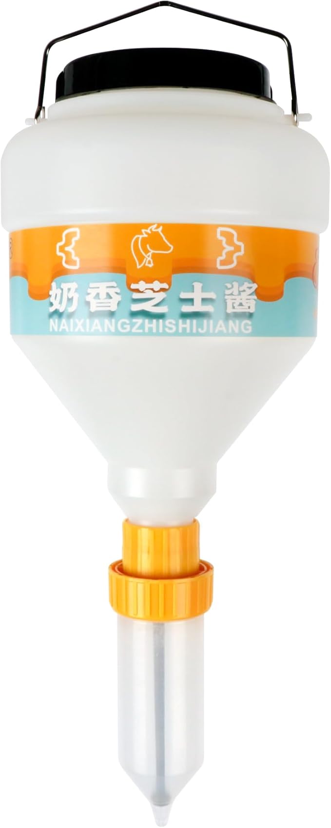 Reusable Sauce Control Nozzle Dispenser - BPA-Free Silicone Precise Pouring for Ketchup/Mayo/Mustard (Home &amp Kitchen Use)