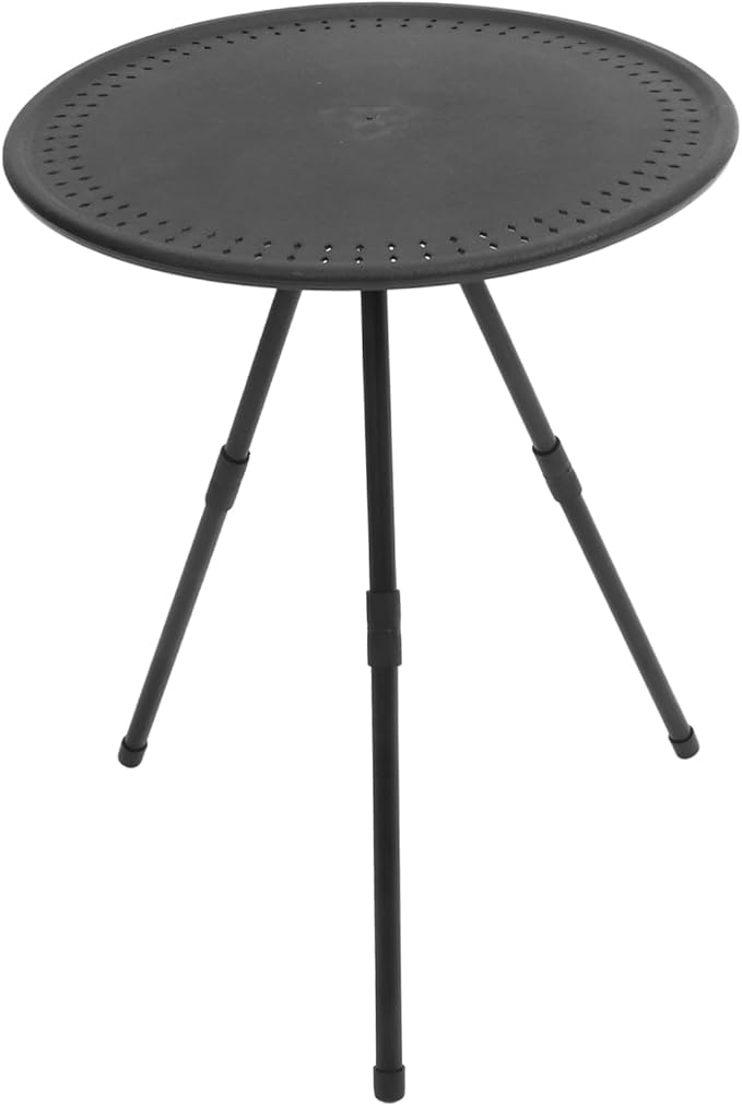Portable Folding Round Table Compact Lightweight for Camping Picnics and Outdoor Use Weather-Resistant Small Round Table for Easy Storage and Transport