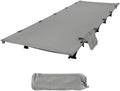 Elevon Camping Cot 28 Extra Wide Sleeping Cot Portable Folding Tent Camping Bed Compact for Outdoor Travel Base Camp Hiking Mountaineering Lightweight Backpacking 400lb Capacity