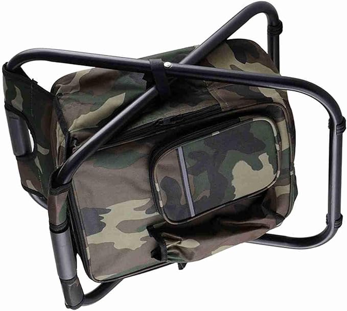 Brrnoo Backpack Chair Backpack Chairs for Adults Fishing Portable Stool Chair Outdoor Camping with Bag for Fishing Camping Outdoor Events Picnics or Beach (#3)