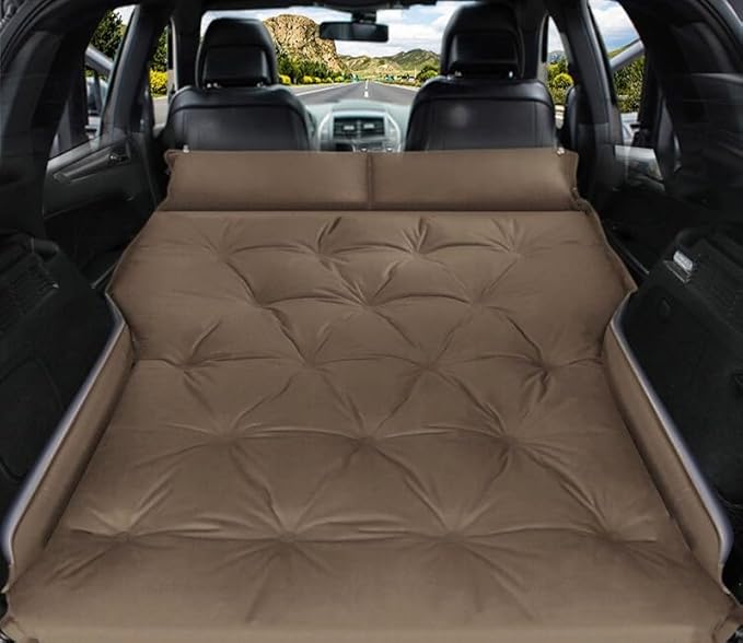 Car Camping Air Bed for Ford Explorer VI 2019-2024 Automobile Inflatable Mattress Car SUV Trunk Sleeping MattressCar Travel Bed Self Driving Air Cushion BedL2-E