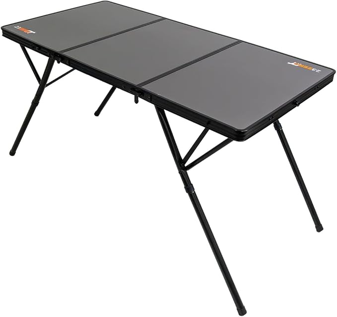 Two-Fold Camping Table - Compact Aluminum Camping Table Seats 4