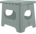 Unomor Folding Step Stool Lightweight Portable Plastic Stool for Adults Boy Girl for Kitchen Bathroom Garden Camping Fishing and More