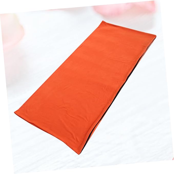 Portable Orange Adult with Adjustable Zipper Breathable Fleece Envelope Design Lightweight and Compact for Camping Hiking Backpacking and Outdoor Activities