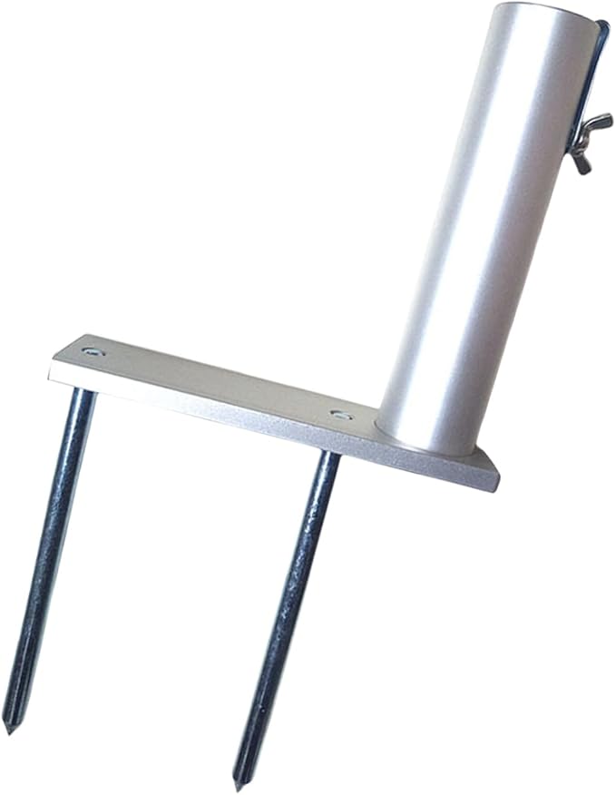 Reinforced Heavy Gauges Ground Anchors Stake with Anticorrosion Coating Suitable for Permanent Garden Umbrella Aluminum Patios Umbrella Ground Spikes