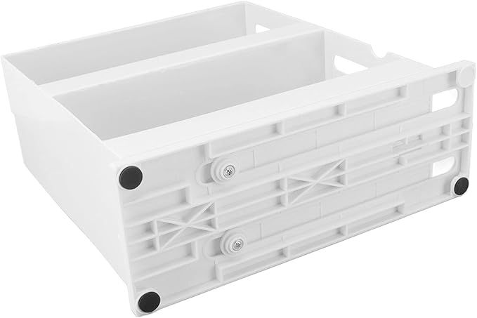 Sliding Rack Large Capacity Nonslip Bottom Pull Out Rotating Rack for Kitchen Supplies or Home Items Plastic