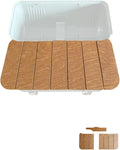 Detachable Top Board Compatible with Stanley Lunch Box for 10qt(9.5L) WoodenTable