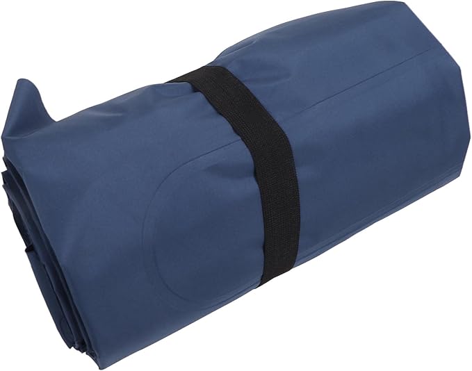 Double Inflatable Camping Sleeping Pads with Pillow Ergonomic Nylon Camping Mat for Outdoor