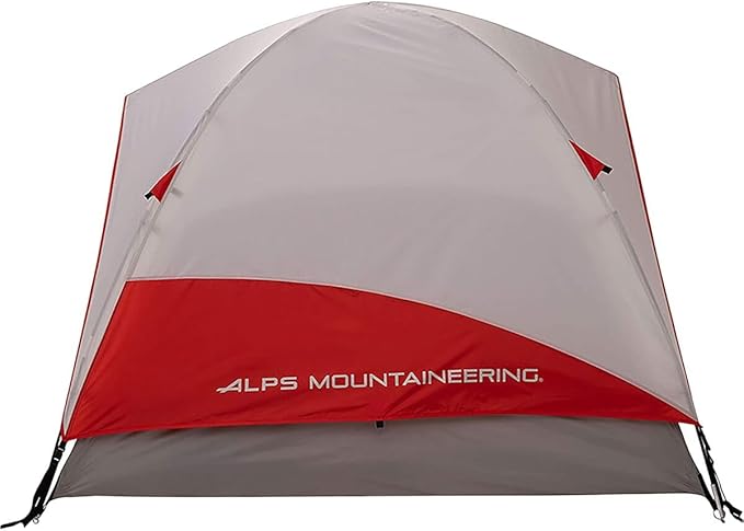 ALPS Mountaineering Meramac 4-Person Tent Gray/Red