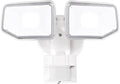 40W LED Security Lights Motion Sensor Light Outdoor 180 Degree 4000 LM 5000 K ETL Water Resistant Clear 2 Head Motion Detector Flood Light for Garage Yard (White)