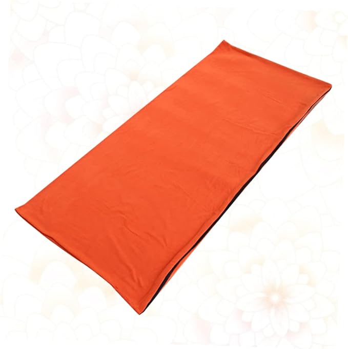 Portable Orange Adult with Adjustable Zipper Breathable Fleece Envelope Design Lightweight and Compact for Camping Hiking Backpacking and Outdoor Activities