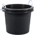 19-Gallon Black Plastic Tub with Rope Handles (2-Pack) IQ62011