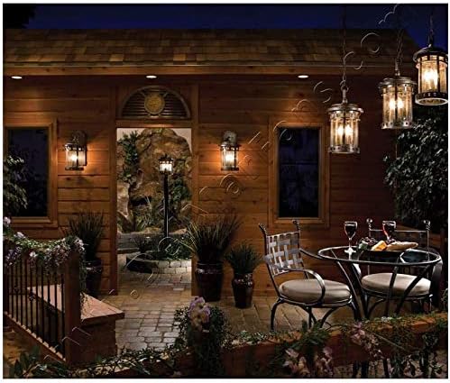 Maxim Lighting 3131CDSE Santa Barbara DC-One Light Outdoor Wall Mount in
