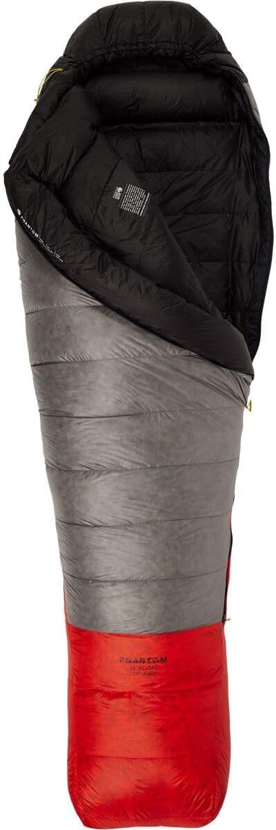 Mountain Hardwear Phantom 15 Sleeping Bag: 15F Down Glacial Reg/Right Zip