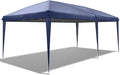 3 x 6m Home Use Outdoor Camping Waterproof Folding Tent with Carry Bag Blue
