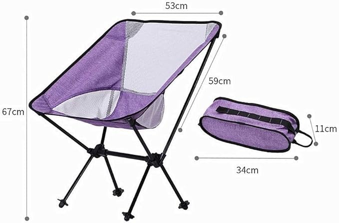 s for Adults Heavy Duty Folding Chair Outdoor Folding Chair Picnic Chair Outdoor Multipurpose Camping Portable Lounge Chair for Beach Hiking Fishing Lightweight