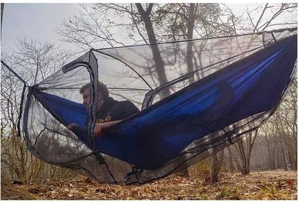 ENO Eagles Nest Outfitters Guardian DX Bug Net for Hammocks Charcoal