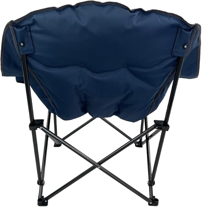 Oversized Folding Camping Chair - Portable and Comfortable 400 lbs. Weight Capacity - Perfect for Camping and Outdoor Activities