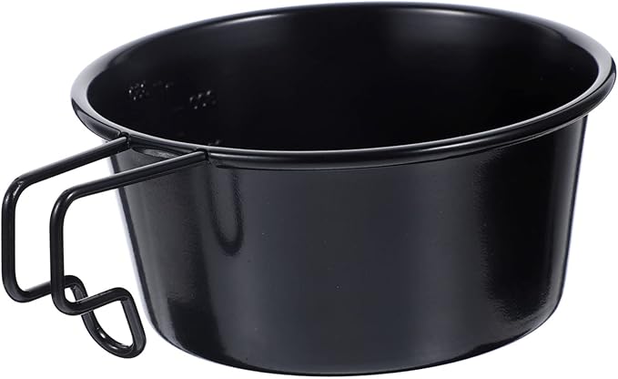 UPKOCH 3pcs Stainless Steel Salad Bowl Handle Lightweight Camping Dish for Outdoor Activities Portable Hiking Picnics and Bbqs