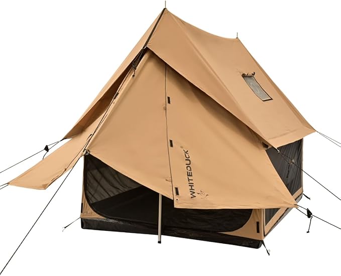 WHITEDUCK Rover Canvas Scout Tent Waterproof 4 Season Luxury Outdoor Camping and Glamping Yurt Tent