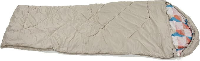 Outdoor Camping Sleeping Bag for Adults Warm Sleeping Bag with Hood Trapezoid Design for Hiking Climbing Lightweight and Portable with Storage Bag Comfortable
