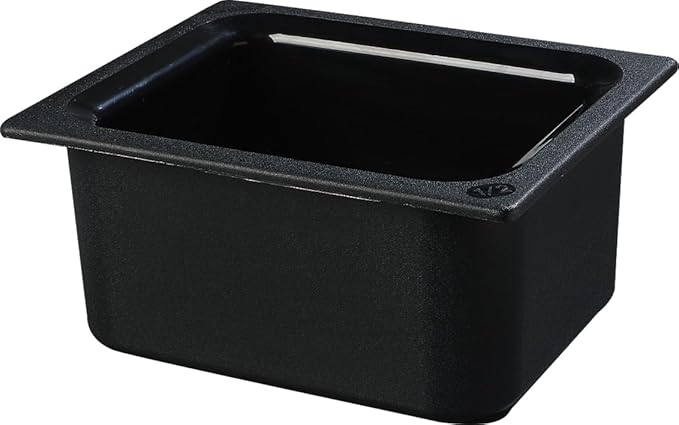 Carlisle FoodService Products CM110103 Coldmaster Insulated Food Pan 1/2 Size 6 quart Black
