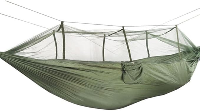 Hammock 260 * 140 cm Outdoor Camping Mosquito Net Net Hanging Portable Parachute Swing Indoor Expandable Double Bed Indoor Outdoor Camping Park (Color : Style 9) (Style 14)