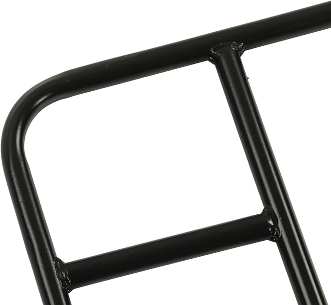 Food Delivery Box Rack Rear Grille 80kg Loading Seamless Steel Tube Universal Food Delivery Box Rack Rear Grille for Motorcycle Electric Bicycle Type 48x38cm(19''x15'')