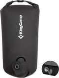 KingCamp Air Pump Sack Roll Top Compression Pump Bag Ultralight Pump Sack Multi-Use Waterproof Outdoor Dry Bag Storage Bag for Inflation Sleeping Pad Mattress &amp Camping Mat