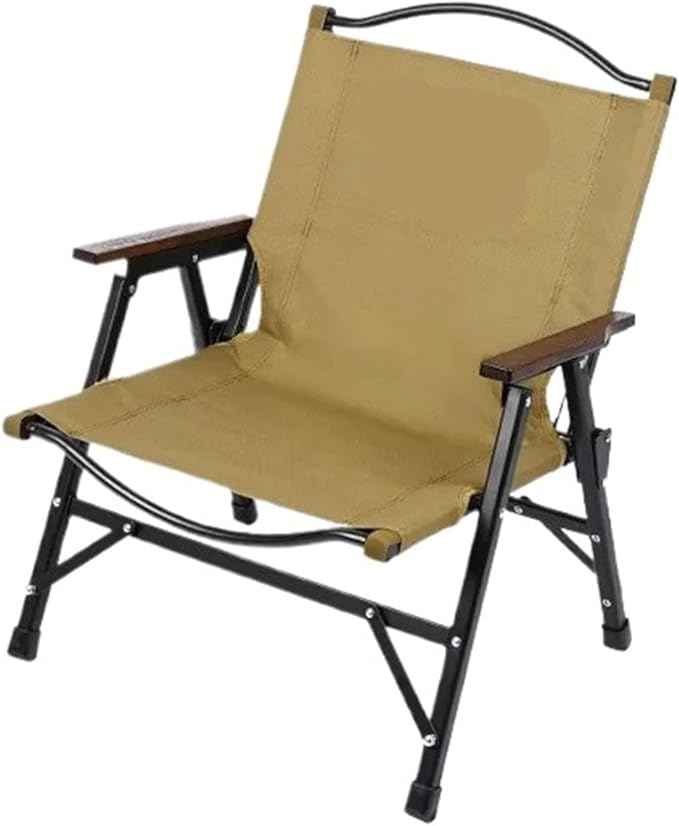 05 Series Outdoor Tactical Chair Detachable Portable Blackout Camping Lightweight Foldable(Khaki)