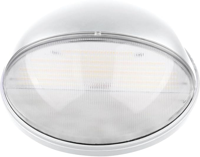 Nuvo 65/752 LED CCT Selectable Small Round Aluminum Outdoor Wall Pack Light 3000K/4000K/5000K 20W White