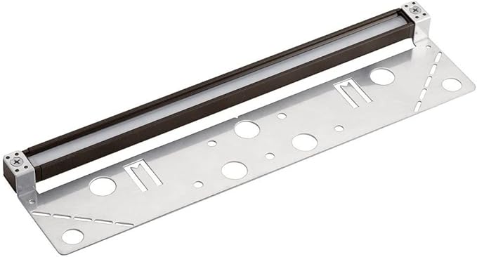 Kichler Landscape LED 1.9 Watt 3000K 12 inch Hardscape Light in Textured Black Finish for use with Stonework and Other hardscaping Products 16102BKT30