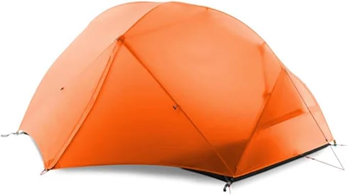 2-Person Tent – 4-Season 15D Double Layer Waterproof Backpacking Camping Hiking Tent