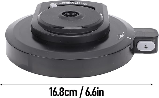 TARSHYRY Ice Cream Maker Outer Bowl Lid Food Grade ABS Material Replacement Cover for NC301 with Splashproof Design and Dishwasher Safe