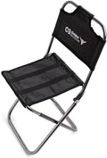 Nadalan Small Outdoor Portable Mini Oxford Folding Chair Aluminum Backrest Chairs Fishing Stool Camping Chair with Carry Bag