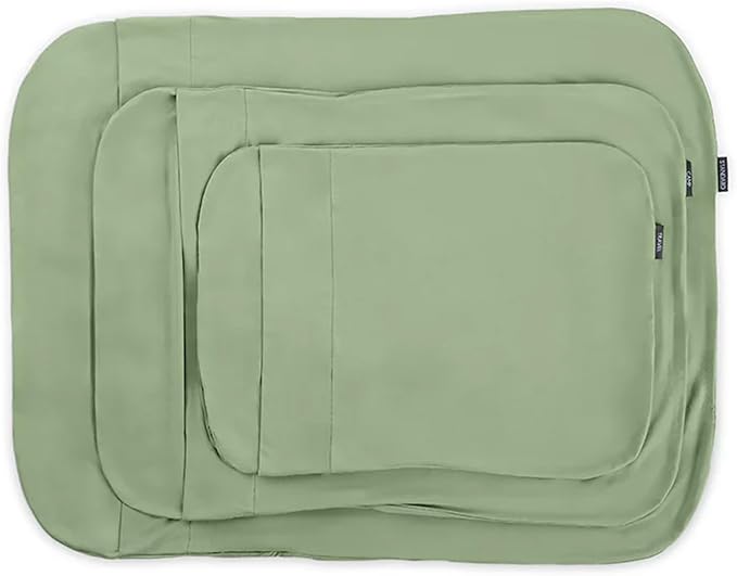HEST Pillowcase Cooling - Compatible Camp Pillows - Jade Cooling Fabric - Machine Washable - Outdoor Ready - Large