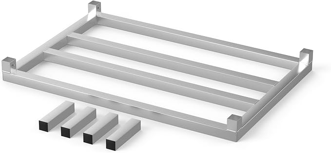 36 x 24 | 8 Off The Floor Aluminum Dunnage Rack | 900 Lbs Capacity