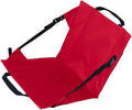 SUPVOX Step Lights Outdoor Folding Seat Cushion Backrest for Camping Fishing Sports Garden Compact Storage