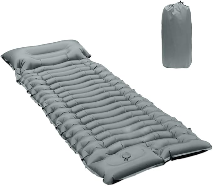 Camping Air Bed for Lexus NX 2015-2025 SUV 5-Seater Easy Hand/Foot Inflation Thick Padding Portable Air Bed for Outdoor Sleeping and TravelGrey