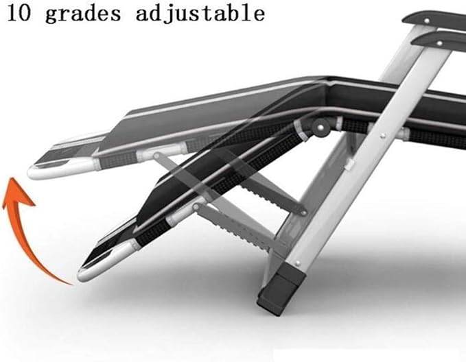 Portable Multi-Function Beach Chair Lounge Chair Folding Lunch Break Office Chair Chair Chair Lunch Break Chair Beach Home Leisure Chair Folding Chairs